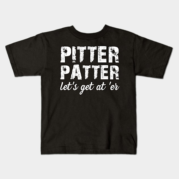 Pitter Patter Kids T-Shirt by wildbot